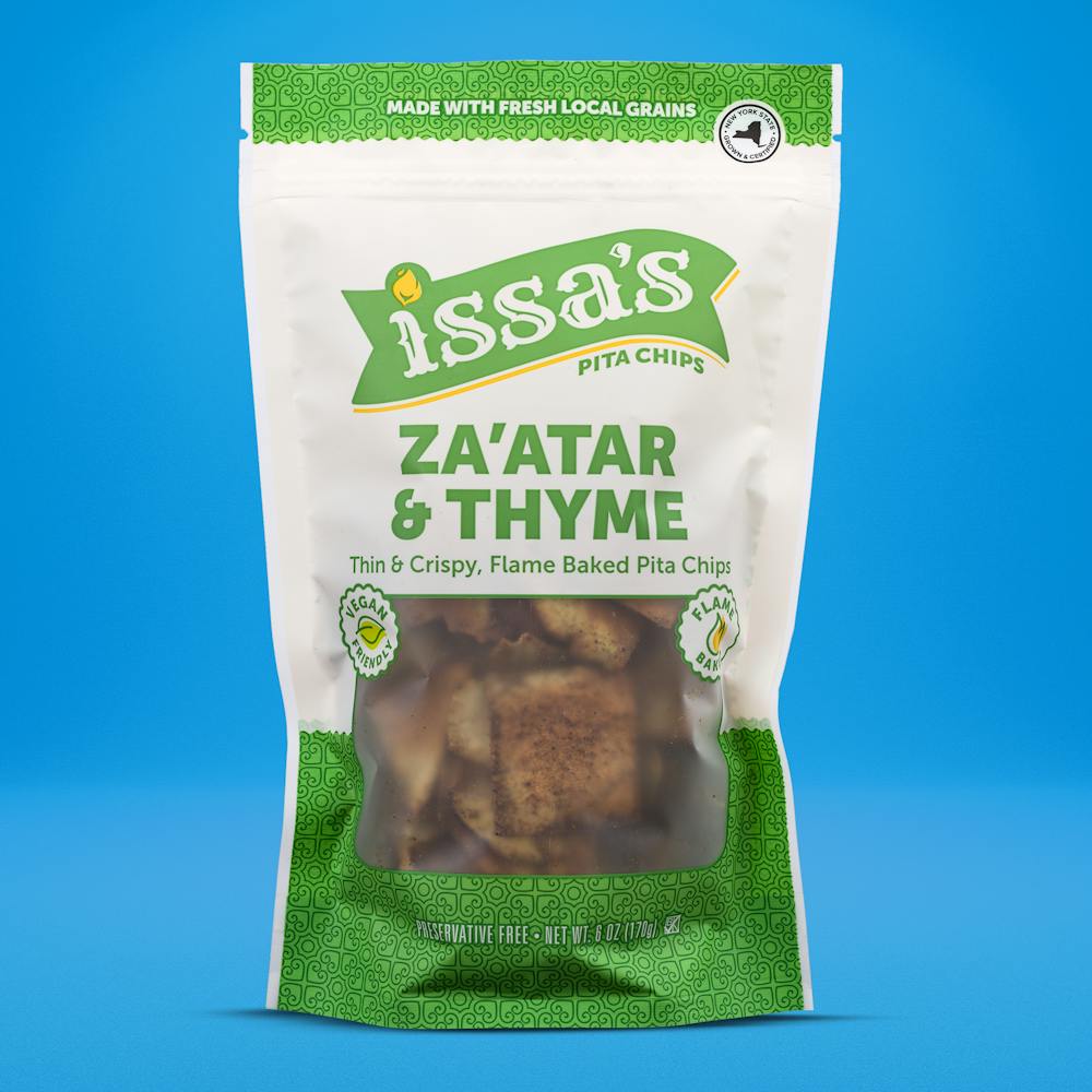 Issa's Pita Chips Za'atar & Thyme 6oz Snacks, Chips, Crackers