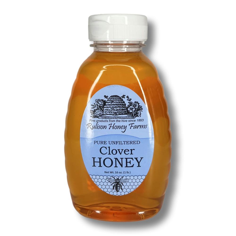 Rulison Honey Farms Clover Honey 16oz Honey and Syrup