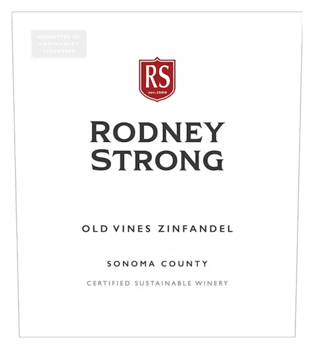 Rodney Strong 'Old Vines' Zinfandel 2019 Zinfandel
