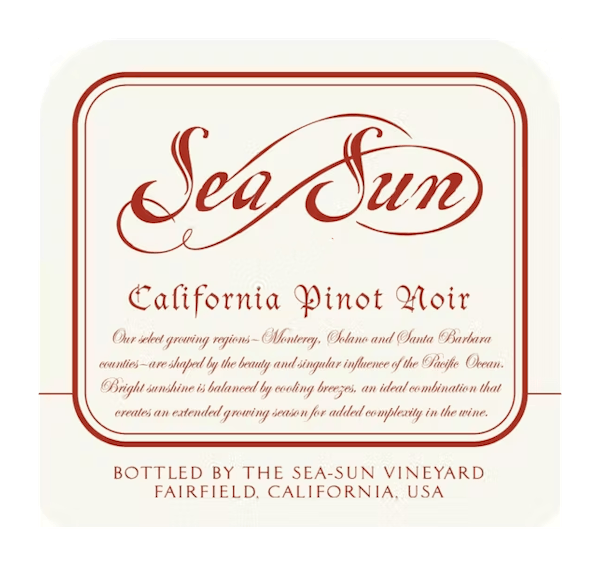 Sea Sun By Caymus Family Pinot Noir 2021