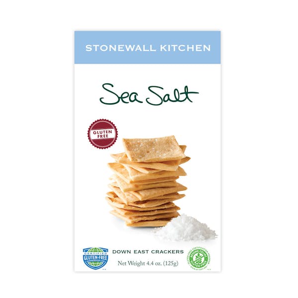 Stonewall Kitchen Gluten Free Sea Salt Down East Crackers