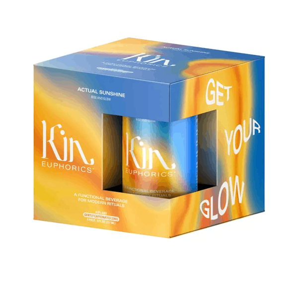 Kin Euphorics Actual Sunshine 4pk-8oz Cans :: Adaptogenic Drinks