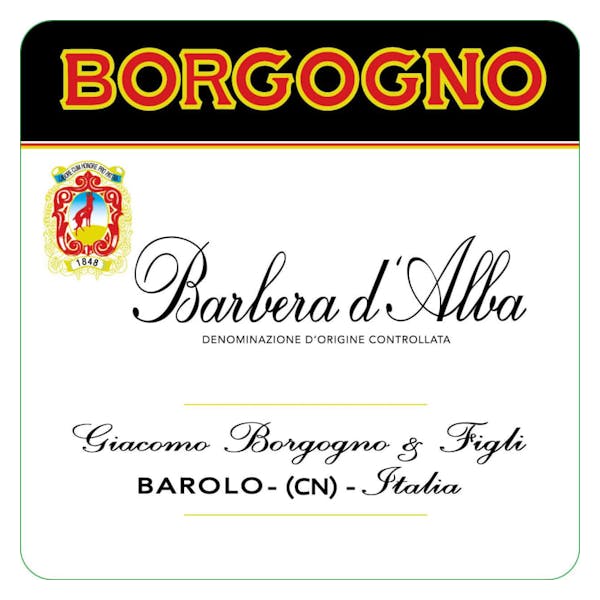 Giacomo Borgogno Barbera d'Alba 2021