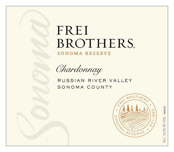 Frei Brothers 'Reserve' Chardonnay 2021