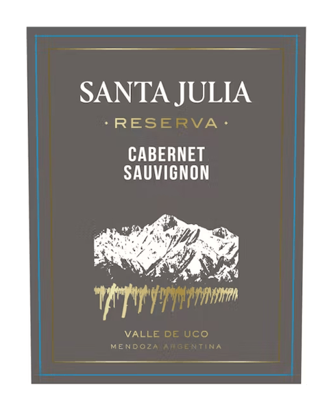 Santa Julia 'Reserva' Cabernet Sauvignon 2021