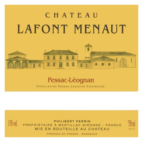 Chateau Lafont-Menaut Pessac-Leognan 2019