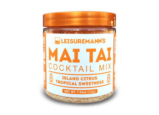 Leisuremann's Mai Tai Cocktail Mix Jar 7.34oz