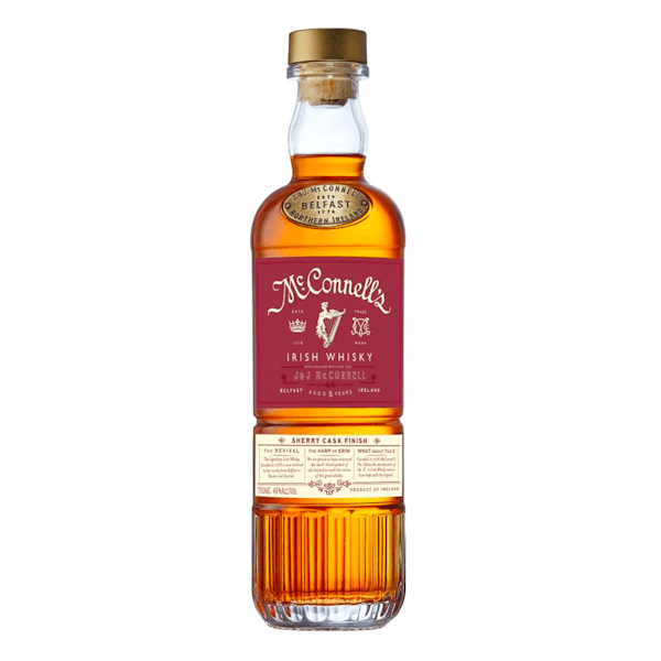 McConnells Sherry Cask Finish 5year Irish Whisky 92proof