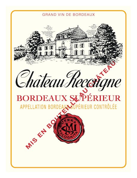 Chateau Recougne Bordeaux Superieur 2019