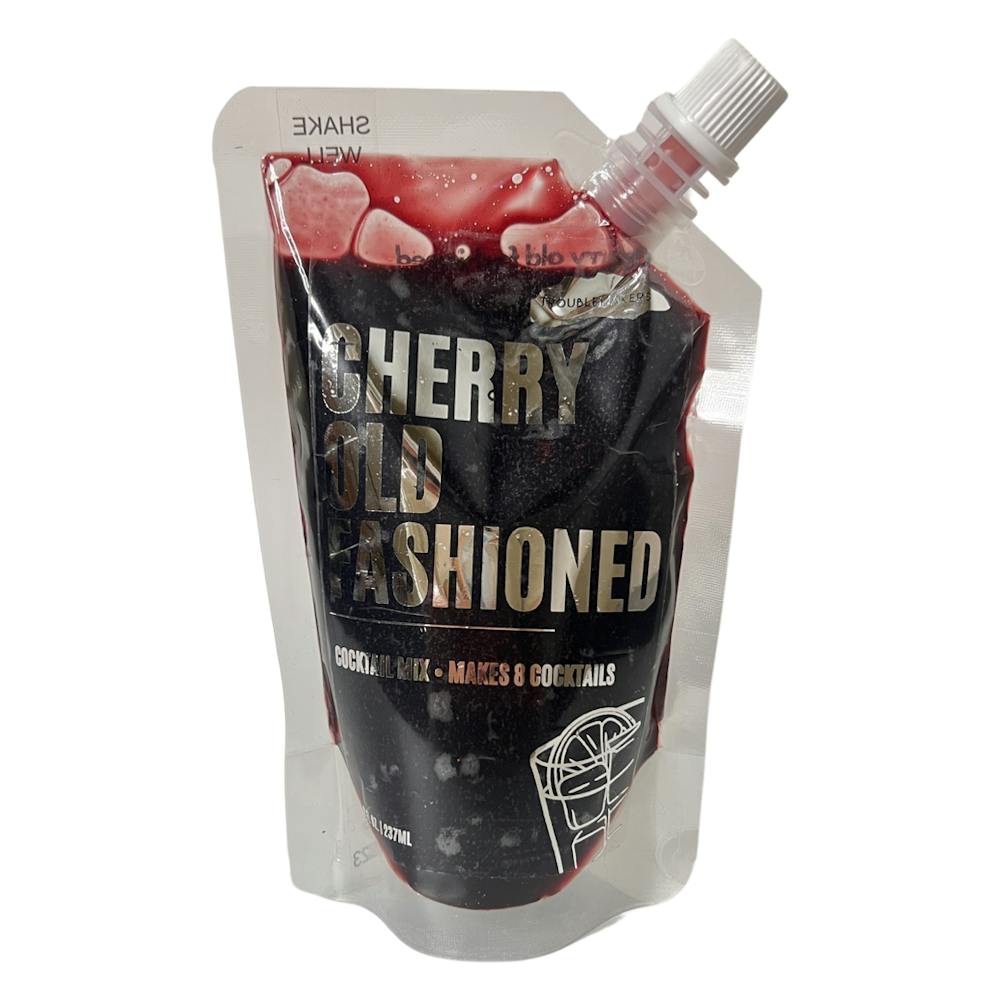 Troublemakers Cherry Old Fashioned Cocktail Mix 8oz Cocktail Mixers