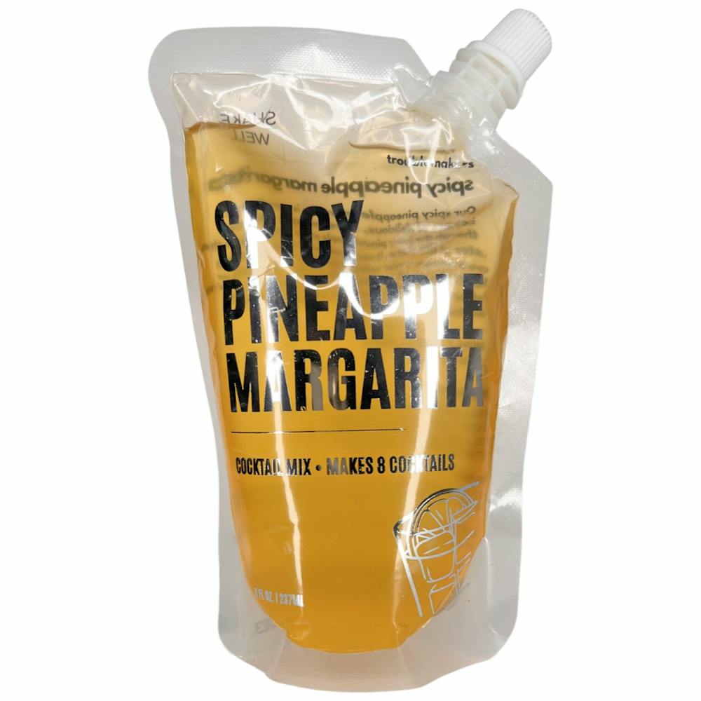 Troublemakers Spicy Pineapple Margarita Cocktail Mix 8oz Cocktail Mixers