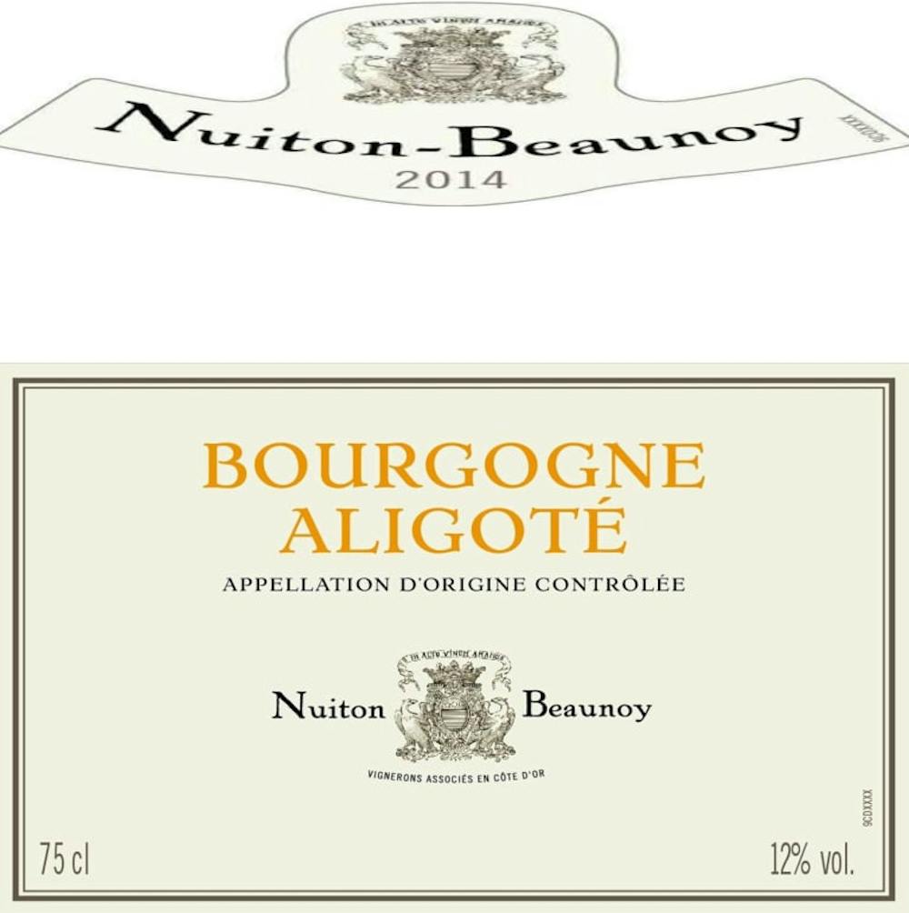 Nuiton-Beaunoy Bourgogne Aligote 2021 :: Burgundy White