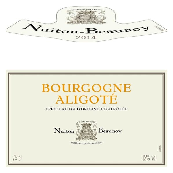 Nuiton-Beaunoy Bourgogne Aligote 2021