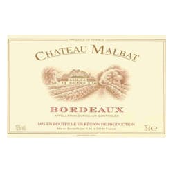 Chateau Malbat Bordeaux 2021 image
