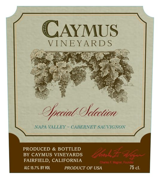 Caymus Vineyards Special Selection Cabernet Sauv 2018