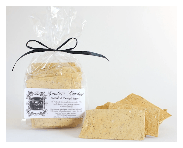 Saratoga Crackers Sea Salt & Cracked Pepper 3.2oz