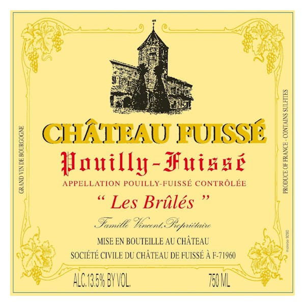 Chateau Fuisse 'Les Brules' Pouilly Fuisse 2019