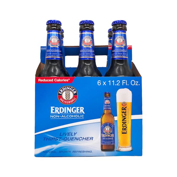 Erdinger Weissbrau Non-Alcoholic Beer 6-11.2oz
