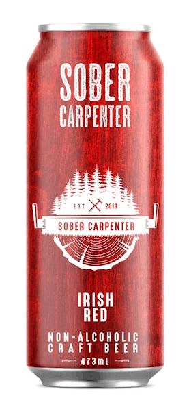 Sober Carpenter Non-Alcoholic Irish Red 16oz