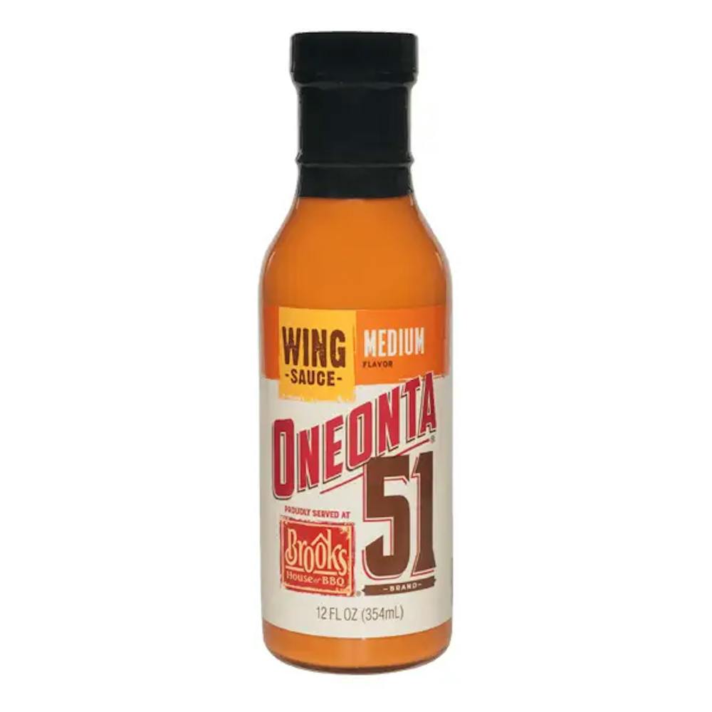 Brooks' House of BBQ Medium Wing Sauce 12oz Sauces