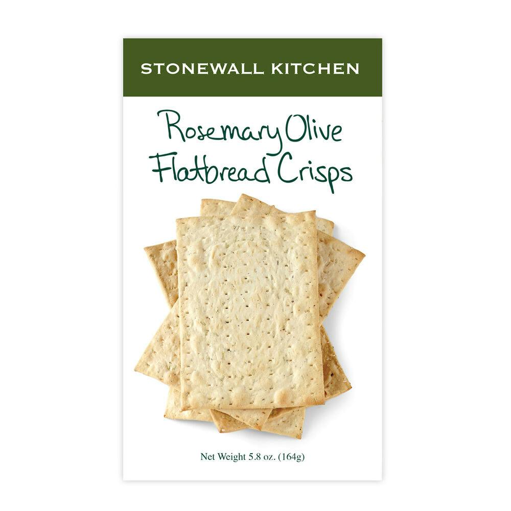 Stonewall Kitchen Rosemary Olive Flatbread Crisps 5.8oz Snacks