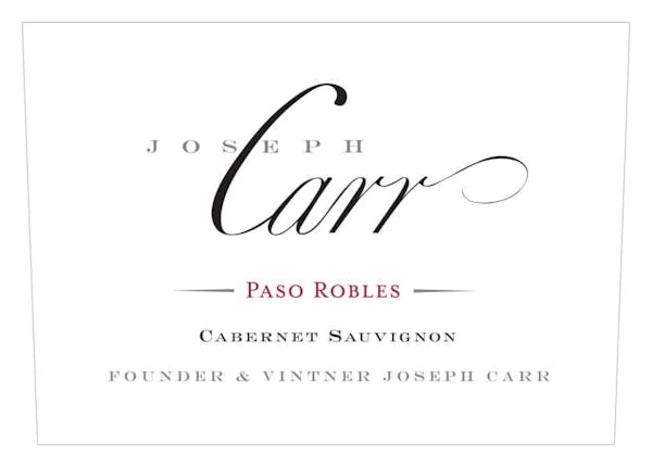 Joseph Carr Paso Robles Cabernet Sauvignon 2020