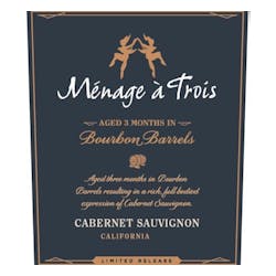 Menage A Trois Bourbon Barrel Cabernet Sauvignon image