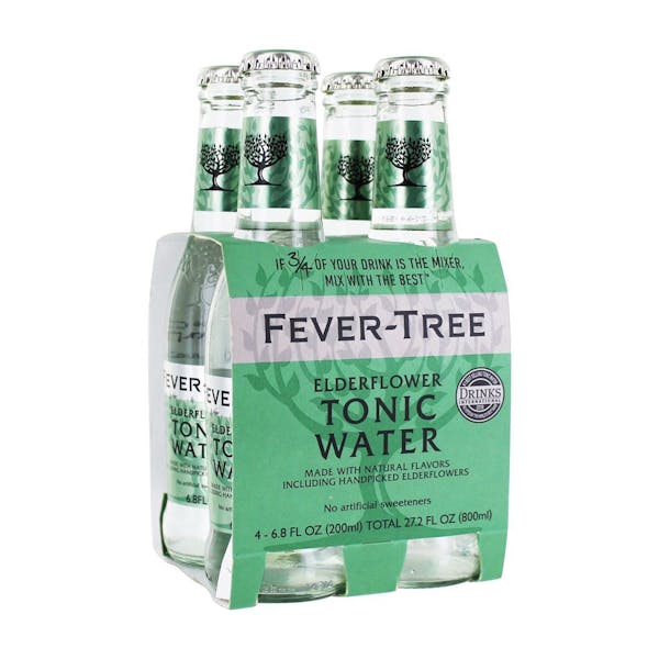 Fever Tree Elderflower Tonic Water 4-200ml