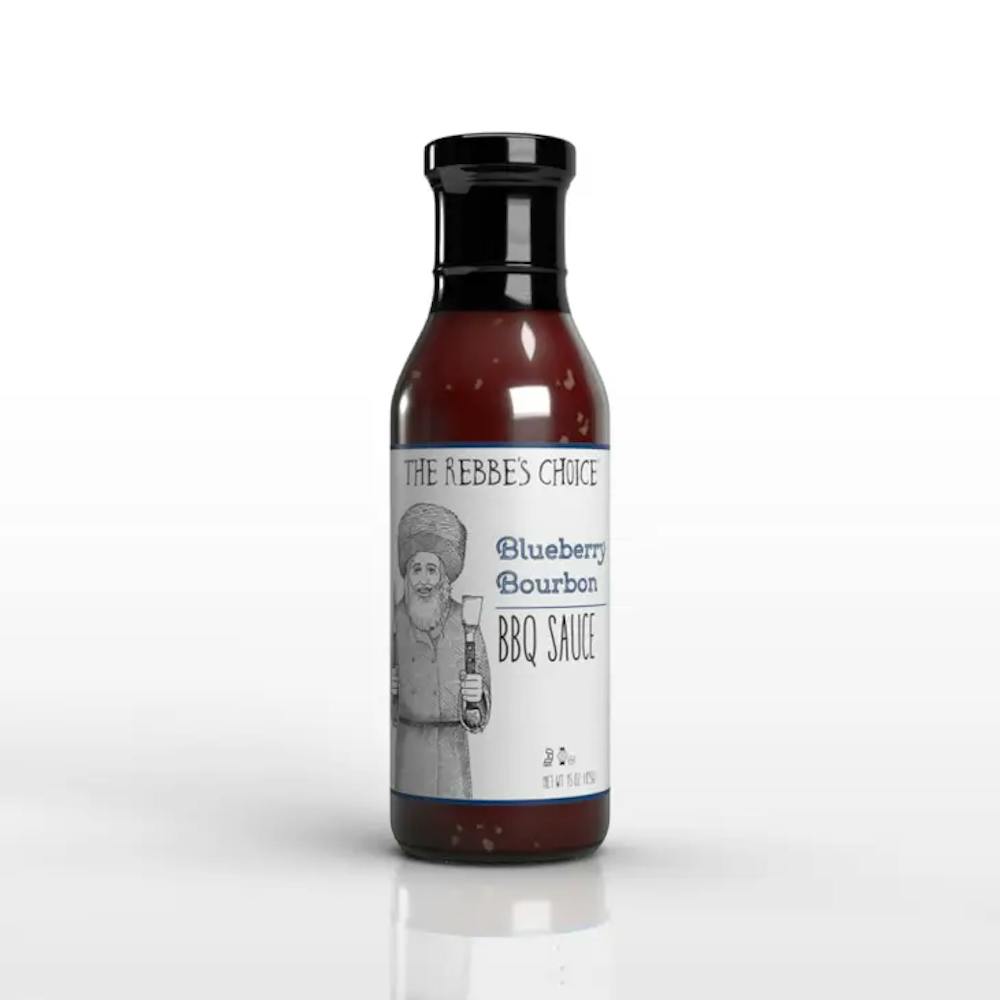 The Rebbe's Choice Blueberry Bourbon BBQ Sauce 15oz Sauces