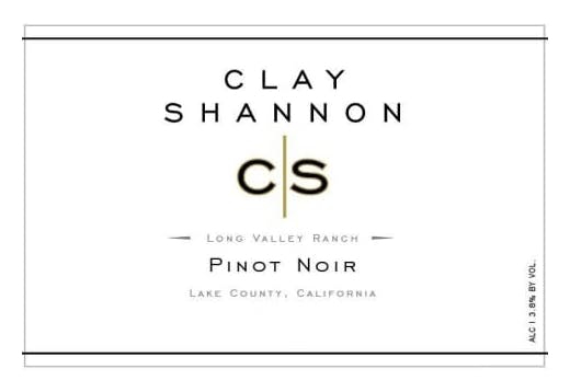 Clay Shannon Pinot Noir 2020