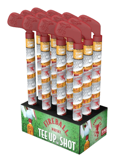 Fireball Cinnamon Golf Club Tube 10-50ml