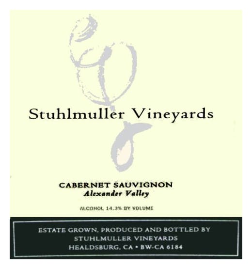 Stuhlmuller Vineyards Cabernet Sauvignon 2019