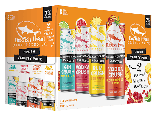 Dogfish Head RTD Crush Variety Pack 8-355 Cans