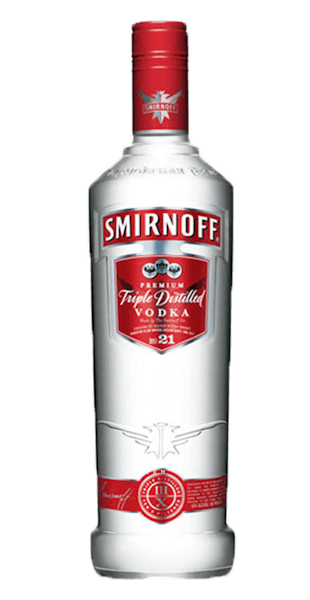 Smirnoff Vodka 80proof 1.0L