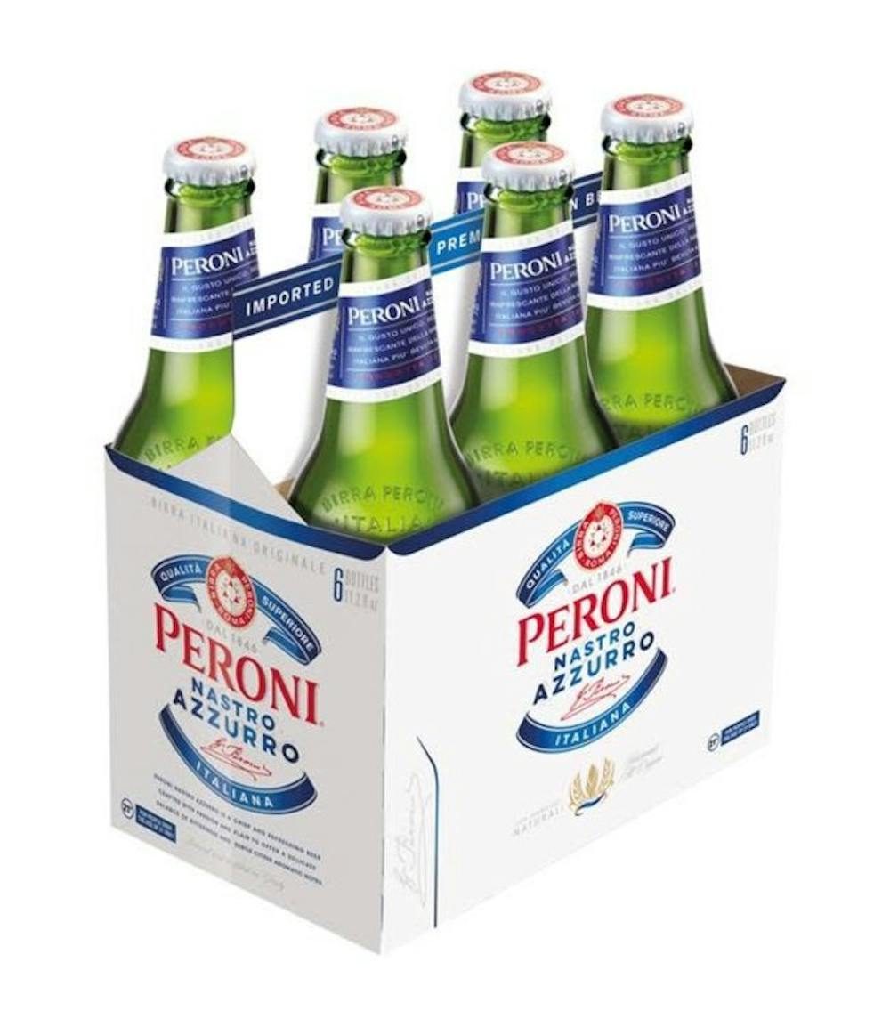 Peroni Nastro Azzurro 0.0 NonAlcoholic Beer 611oz Btls Non