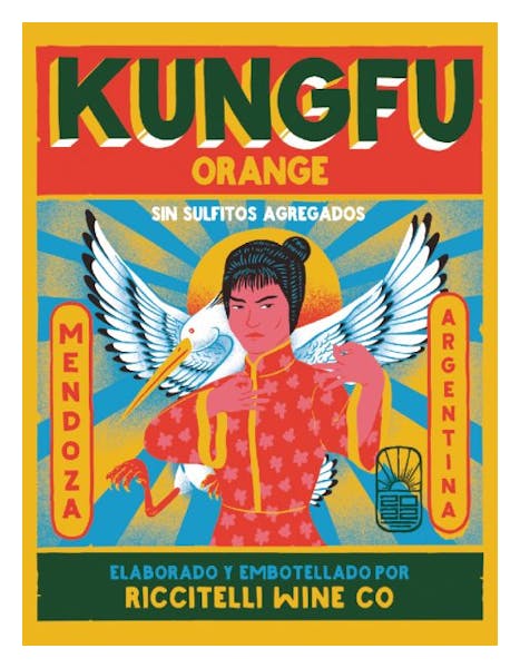 Riccitelli 'Kung Fu Orange' Sauvignon Blanc NV