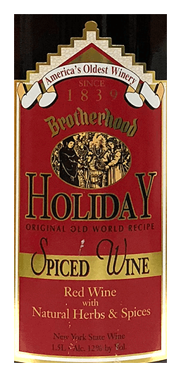 Brotherhood Winery Holiday Spiced Wine