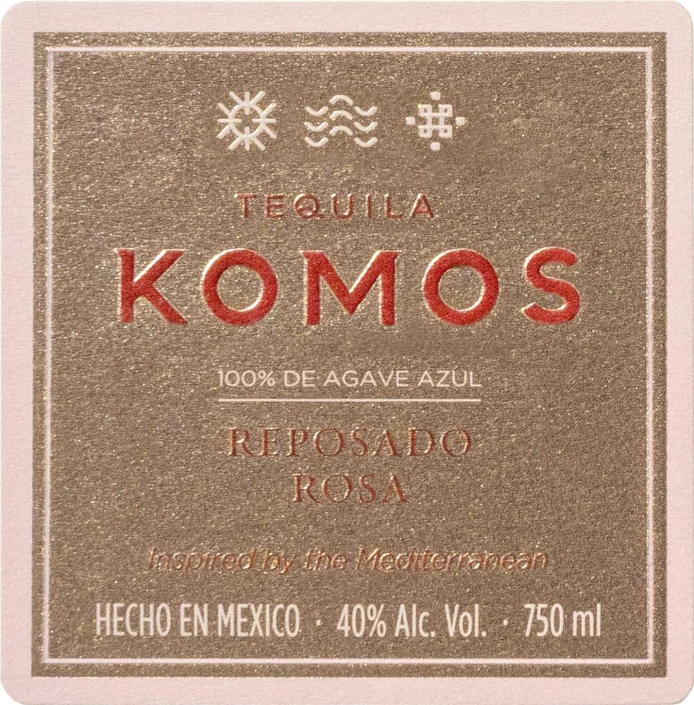 Komos Tequila Reposado Rosa 750ml Tequila