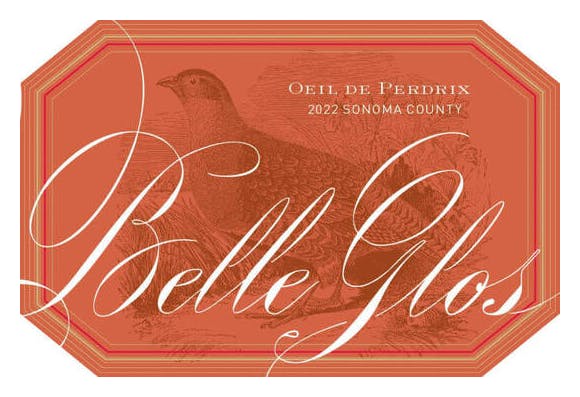 Belle Glos 'Oeil de Perdrix' Rose Pinot Noir Blanc 2022
