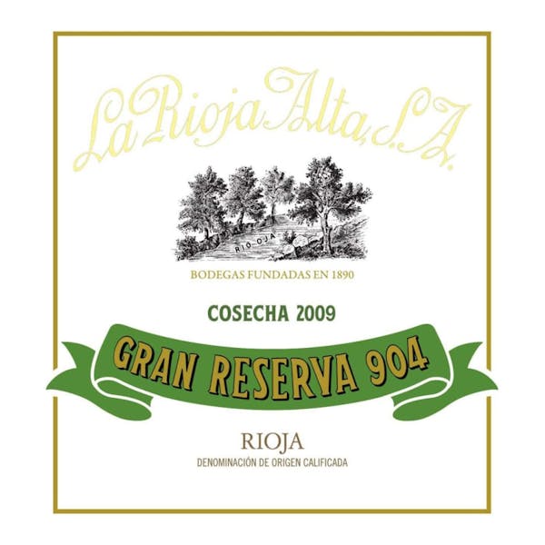La Rioja Alta '904' Especial Rioja Gran Reserva 2015