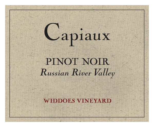 Capiaux 'Widdoes' Pinot Noir 2021