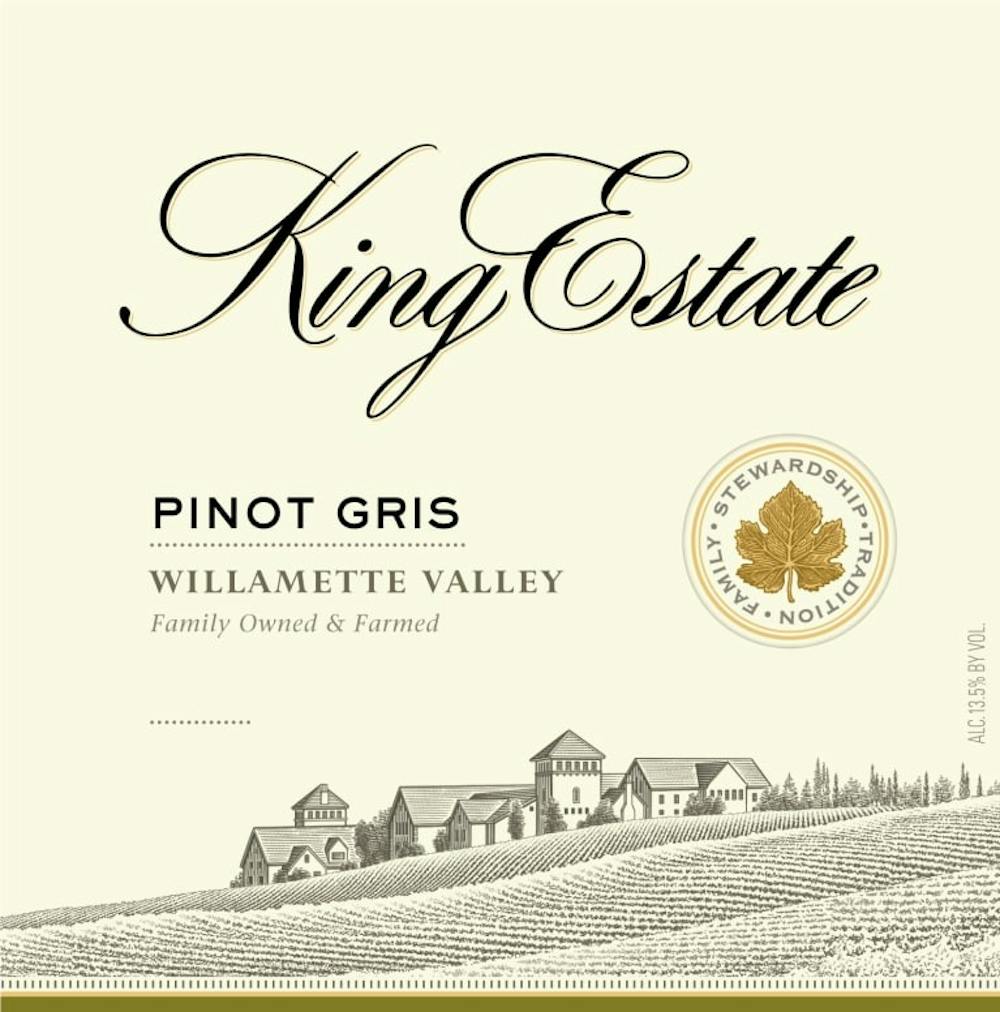 King Estate Winery Pinot Gris 2022 Pinot Grigio / Pinot Gris
