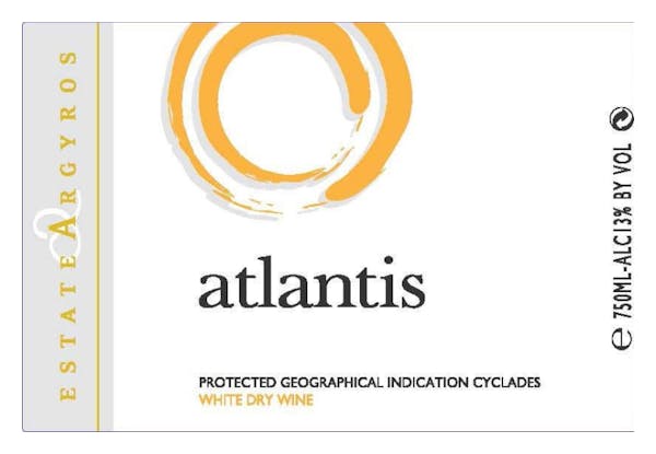 Estate Argyros 'Atlantis' White 2021
