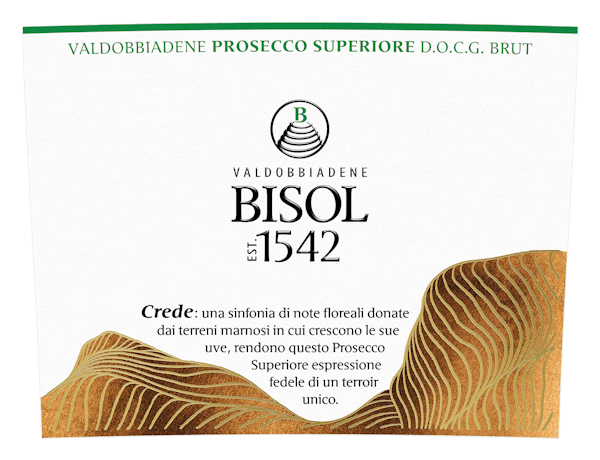 Bisol Crede Prosecco Superiore DOCG 2021
