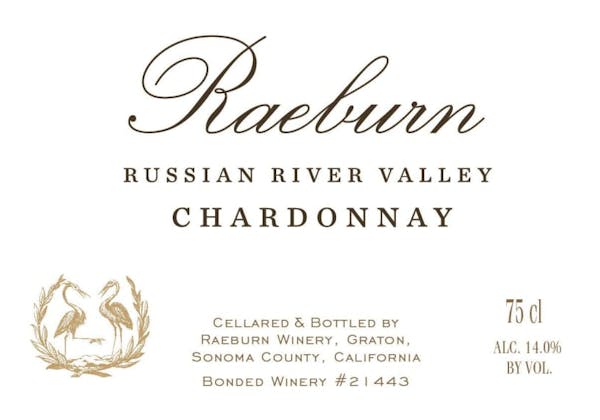 Raeburn Winery Sonoma County Chardonnay 2021