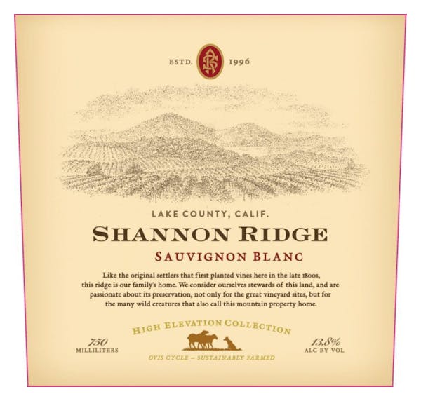 Shannon Ridge Sauvignon Blanc 2022