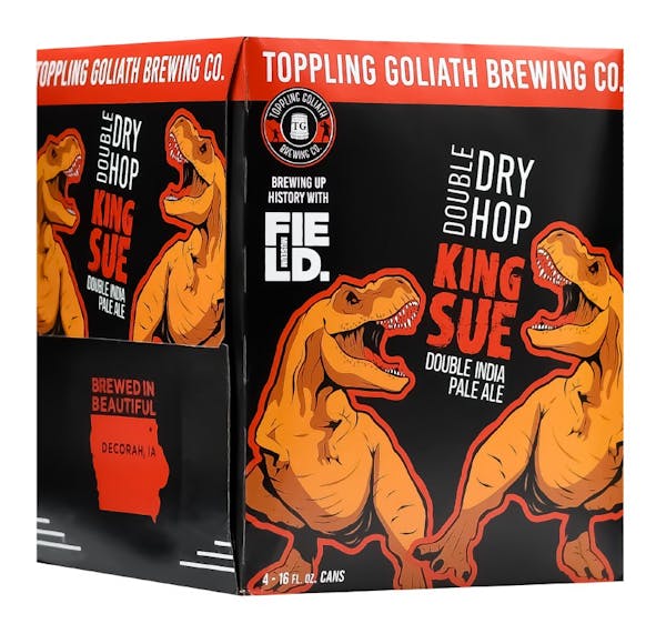Toppling Goliath Brewing Co. DDH King Sue DIPA 4-16oz Cans
