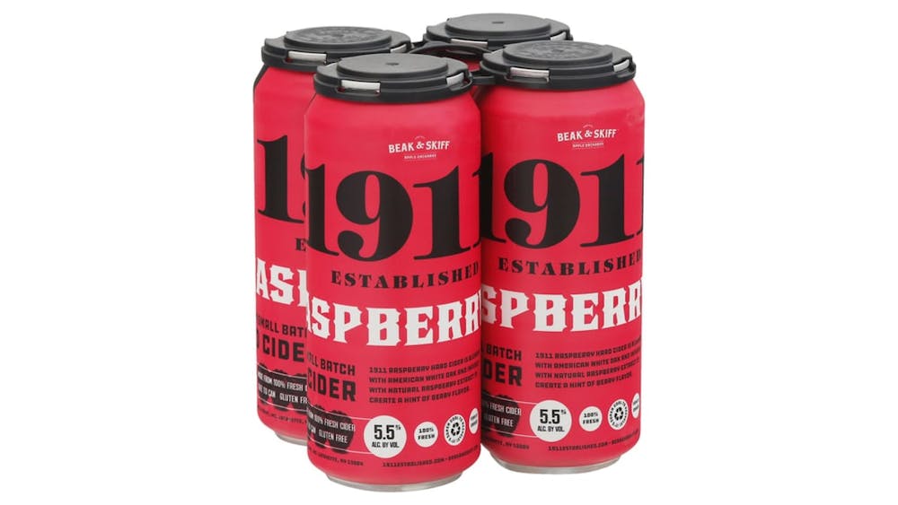 1911 Cidery 'Raspberry' Hard Cider 4-16oz Cans :: Cider