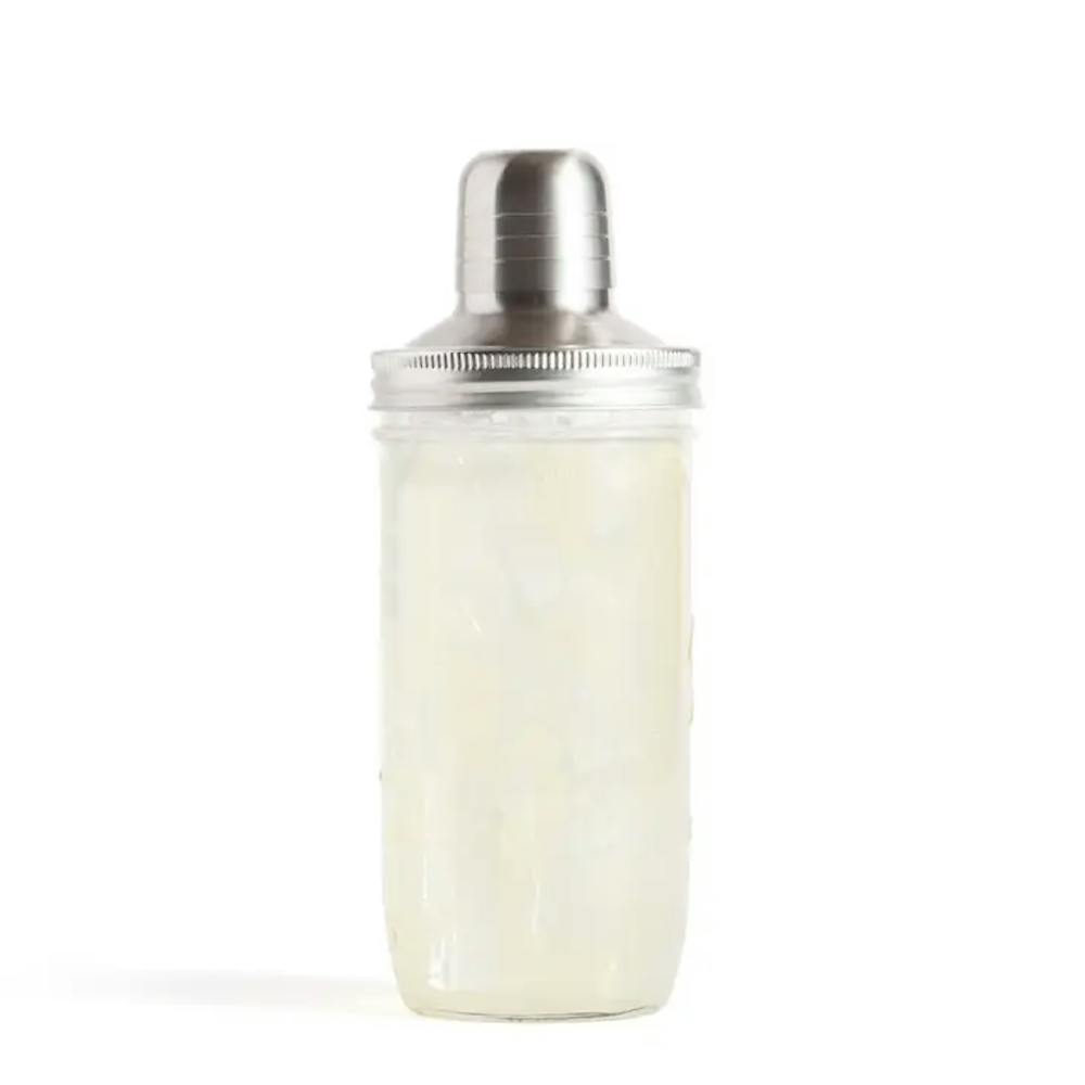 Wide Mouth Mason Jar Cocktail Shaker Lid by Jarware Homegoods