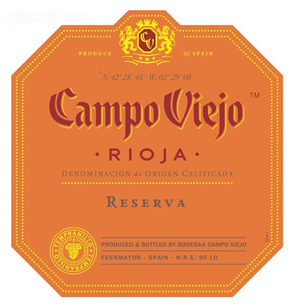 Campo Viejo Rioja Reserva 2017 :: Spanish Red